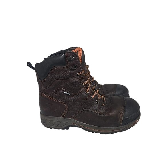 Timberland PRO 8" Men's Endurance HD CTCP Work Boots A1Q5U Brown Size 12W - Picture 2 of 7